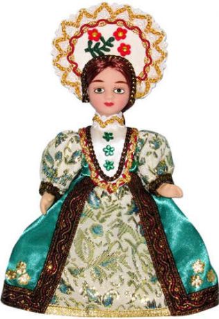 Сувенир, АКМ, Кукла фарфоровая в зеленом платье 5,5 H-9959
