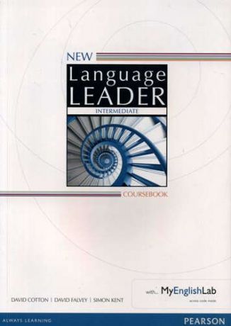 Cotton, David , Falvey, David , Kent, Simon Language Leader 2nd Ed Intermediate Coursebook with MyEnglishLab