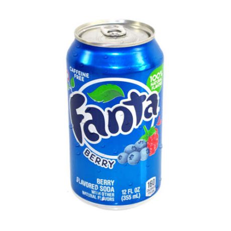 Напиток безалкогольный газированный Fanta Berry (Фанта Берри), 0,355 л