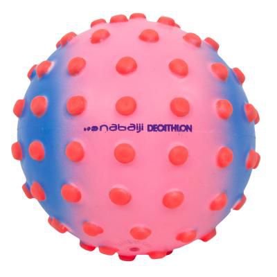 Мяч NABAIJI Маленький Мяч Для Обучения Плаванию Розовый С Оранжевыми Шипами