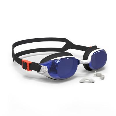 Очки для плавания NABAIJI Очки Для Плавания 500 B–fit Оранжево–синие С Зеркальными Линзами
