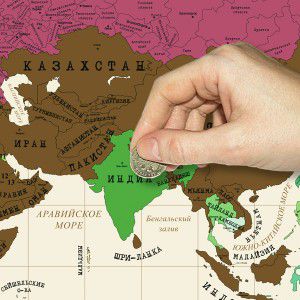 Скретч Карта Мира