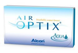 Линзы контактные Air Optix Aqua 1мес/8,6/-4,0D 3шт.