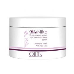ОЛЛИН/OLLIN BioNika интенсивная маска против выпадения волос 450мл