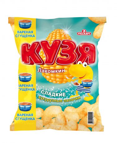 Десерты Кузя Лакомкин «Кузя Лакомкин» со вкусом вареной сгущенкой 65 г
