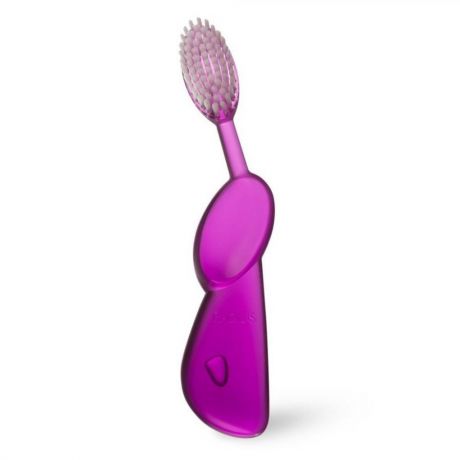 Щетка зубная классическая Radius Toothbrush Original (фиолетовая) (мягкая) (для левшей)