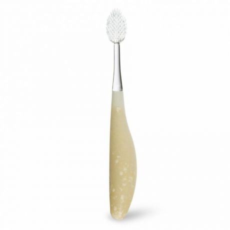 Щетка зубная с деревянной ручкой Radius Toothbrush Source (бежевая) (очень мягкая)