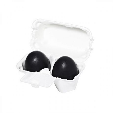 Мыло маска с древесным углем Holika Holika Charcoal Egg Soap, 50 г*2
