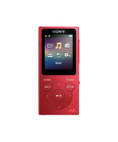 Цифровой плеер Sony NW-E394 Walkman - 8Gb Red