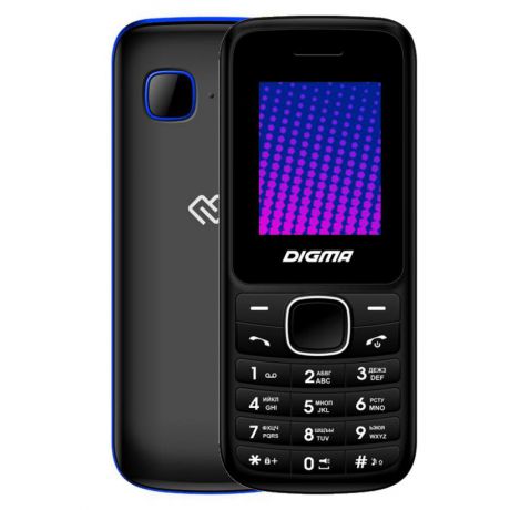Мобильный телефон Digma Linx A170 2G Black/Blue