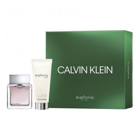 Парфюмерный набор Calvin Klein Euphoria For Men (Т/вода 50 мл, гель/д 100 мл)