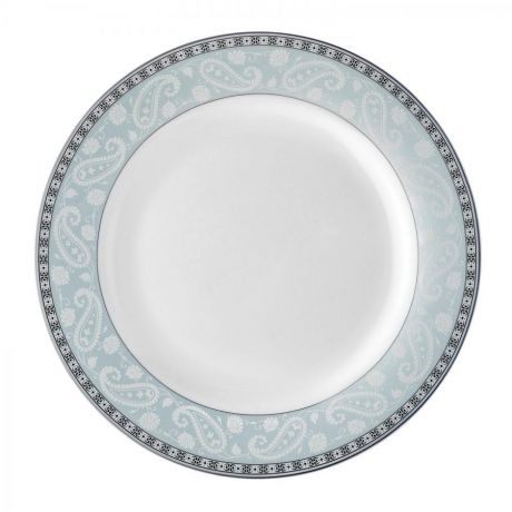 Набор тарелок обеденных 6шт, Esprado Arista Blue 22,5см, костяной фарфор