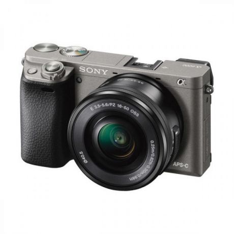 Цифровой фотоаппарат Sony Alpha A6000 Kit 16-50 mm F3.5-5.6 E OSS PZ Gray