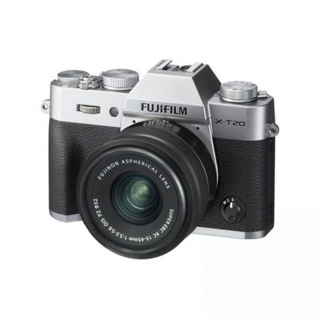 Цифровой фотоаппарат FujiFilm X-T20 Kit XC15-45mm OIS PZ Silver
