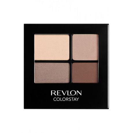 Тени для век четырехцветные Revlon Colorstay Eye16 Hour Eye Shadow Quad, тон Addictive 500