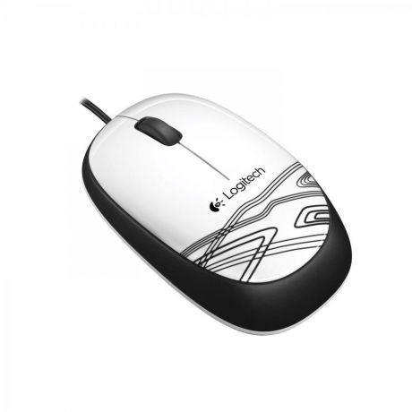 Мышь Logitech Mouse M105 White USB