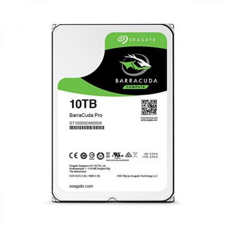 Жесткий диск Seagate BarraCuda Pro 10Tb (ST10000DM0004)