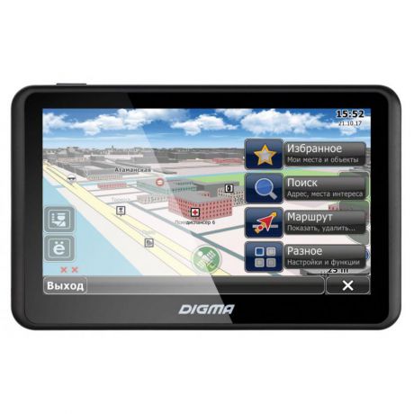 Навигатор Автомобильный Digma ALLDRIVE 505 GPS (CityGuide)