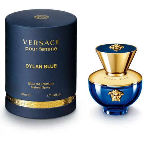 Парфюмерная вода Versace Dylan Blue Pour Femme, 50 мл, женская