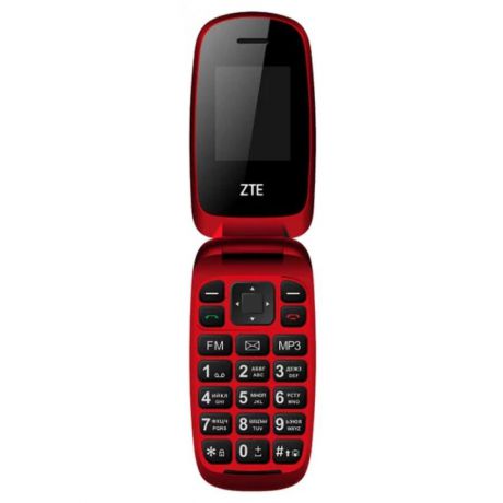 Мобильный телефон ZTE R341 Dark Red