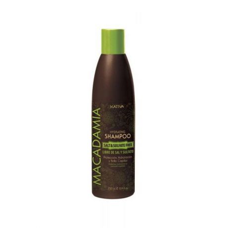 Шампунь для волос Kativa Macadamia, 250 мл, интенсивное увлажнение