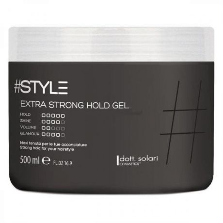 Гель для укладки волос Dott.Solari Cosmetics Styiling System, 50 мл, сверхсильной фиксации