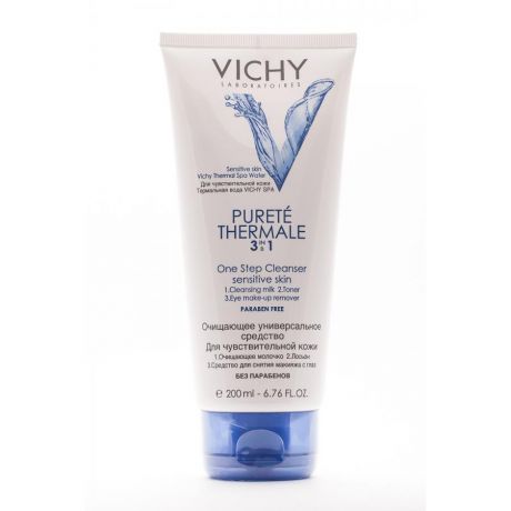 Средство для снятия макияжа Vichy Purete Thermale 3в1, 200 мл