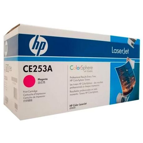 Картридж HP CE253A для HP CM3530/CP3525, пурпурный