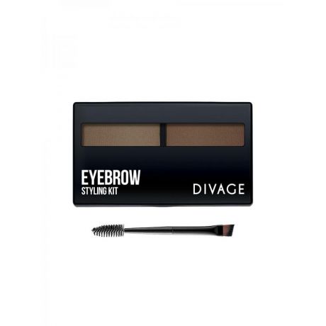 Набор Divage Eyebrow Styling, для моделирования формы бровей №01