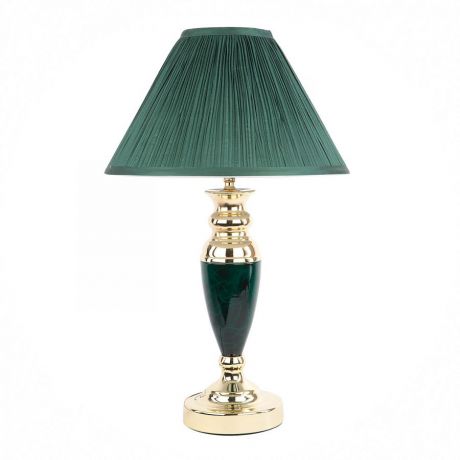 Лампа настольная декоративная Евросвет Классика 008/1T GR (зеленый) мал.