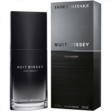 Парфюмерная вода Issey Miyake Nuit D`issey Noir Argent, 100 мл, мужская