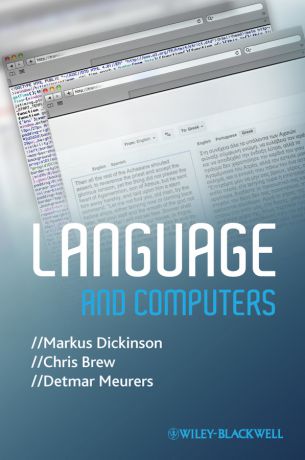 Markus Dickinson Language and Computers