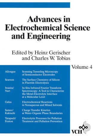 Heinz Gerischer Advances in Electrochemical Science and Engineering
