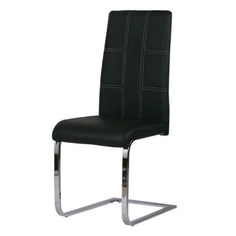 стул C1609 410х460мм черный иск.кожа/металл