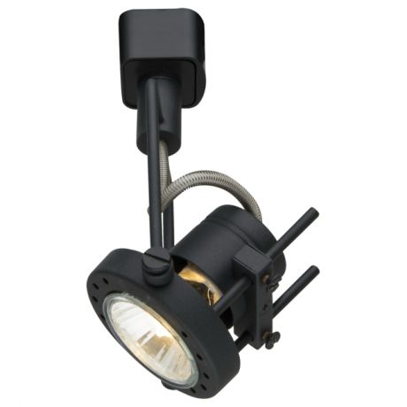 светильник трековый Costruttore 1х50Вт GU10 металл крашеный черный