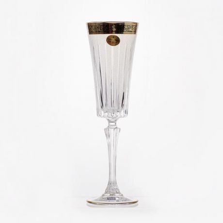 Набор фужеров для шампанского Astra Gold, Timeless, Lilit, 210 мл, 6 предметов