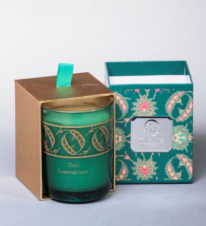 Свеча ароматическая Serenity, Тайский лемонграсс, подарочная упаковка