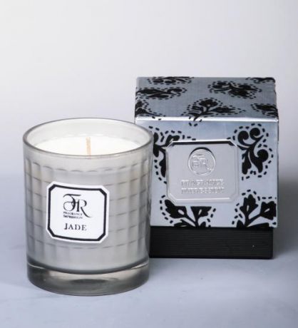 Свеча ароматическая Serenity, Jade Silver, подарочная упаковка