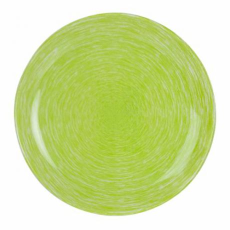 Тарелка десертная Luminarc, Brush Mania, 20,5 см, зеленый