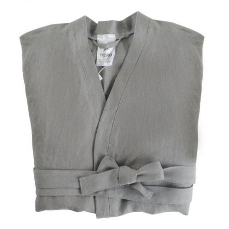 Банный халат TKANO, Essential, размер L/XL, серый