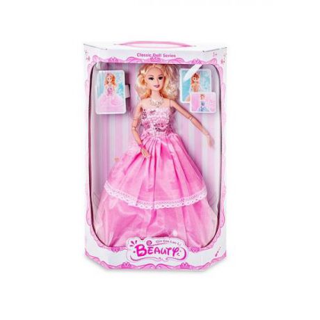 Кукла MAYER & BOCH, Принцесса, 30 см, в розовом платье
