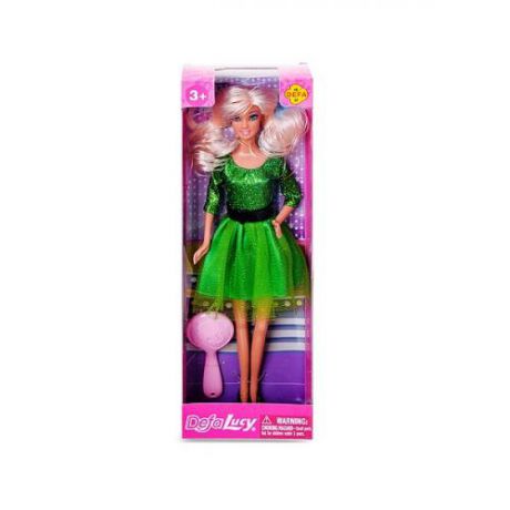 Кукла MAYER & BOCH, Прекрасная девушка, 30 см, в зеленом платье