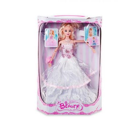 Кукла MAYER & BOCH, Принцесса, 30 см, в белом платье