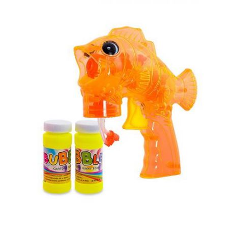 Мыльные пузыри MAYER & BOCH, Bubble gun, Рыбка, оранжевый