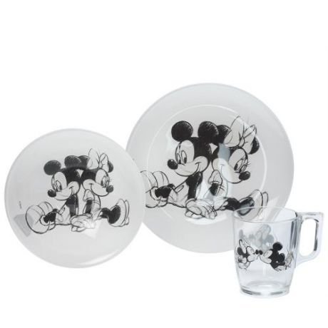 Набор детской посуды Luminarc, Disney, Fun Story, 3 предмета