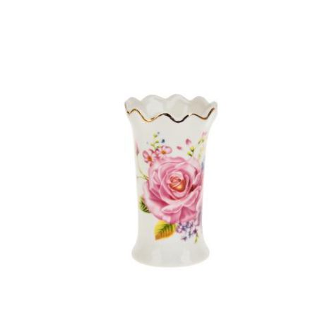 Ваза декоративная Best Home Porcelain, Цветочный аромат, 5,5*5,5*10 см
