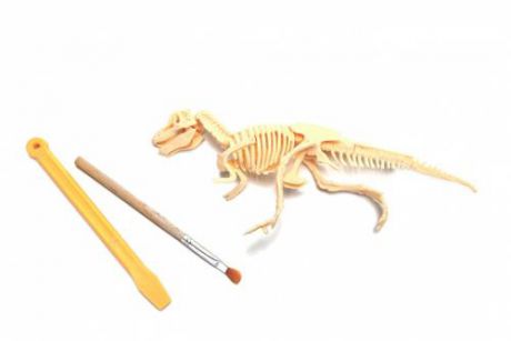 Набор для раскопок BRADEX, Юный Археолог, Тиранозавр, 3 предмета