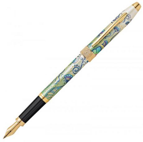 Перьевая ручка CROSS, Botanica, Зеленая лилия