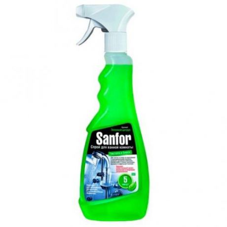 Чистящее средство Sanfor, Зеленый цитрус, 0,5 л