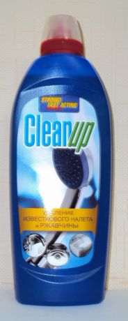 Чистящее средство Clean Up, Для удаления ржавчины и известкового налета, 500 мл
